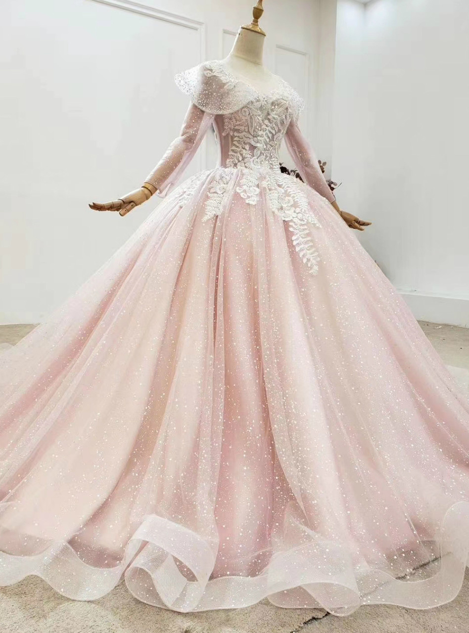 Buy From Pink Ball Gown Tulle Long ...